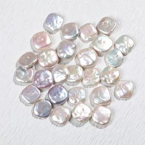 ลูกปัดเงินบาร็อคบดละเอียดสำหรับทำเครื่องประดับขายส่ง ลูกปัดน้ำจืดธรรมชาติสีขาว แสงสว่าง รูปทรงไม่สม่ำเสมอ - Product Image 4