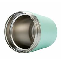 Conteneur à crème glacée de 16 oz (1 pinte) en acier inoxydable à double paroi avec isolation sous vide, affichage de la température, écologique, garde la crème au frais