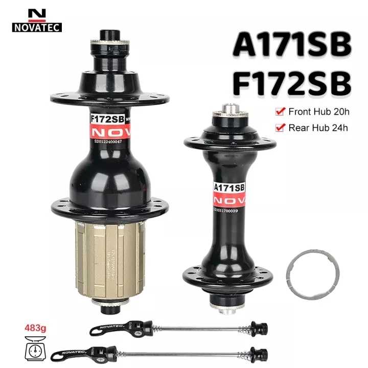 NOVATEC フロント リアハブ ホイール 20H 24H ロードバイク