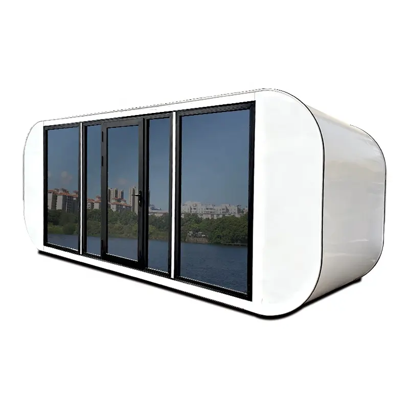 China High Quality Prefab Luxury 20ft Tiny House Container Office Capsule Living Room For Sale