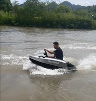 2024 Gerland Haute Puissance 15KW Jet Ski Personnel Électrique Jet Boat Moteurs Propulsé Bateau Ski Jet