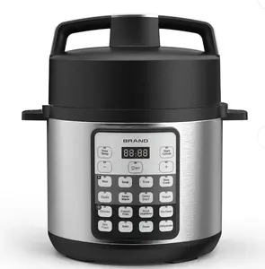 16 pre-set 1500W cooker with multicooker 2 in 1 electric separate pot lid and household electric pressure cooker and air fryer