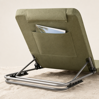 Chaise pliante de jardin, de plage, de camping, de pique-nique, avec dossier, légère, chaise longue de loisirs, tissu Oxford, acier haute teneur en carbone