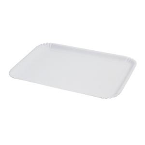 LOT DE 3 PLAQUES À FOURNIR EN PAPIER CARTON BLANC POUR CUISSON FACILE 23X31CM - Product Image 1