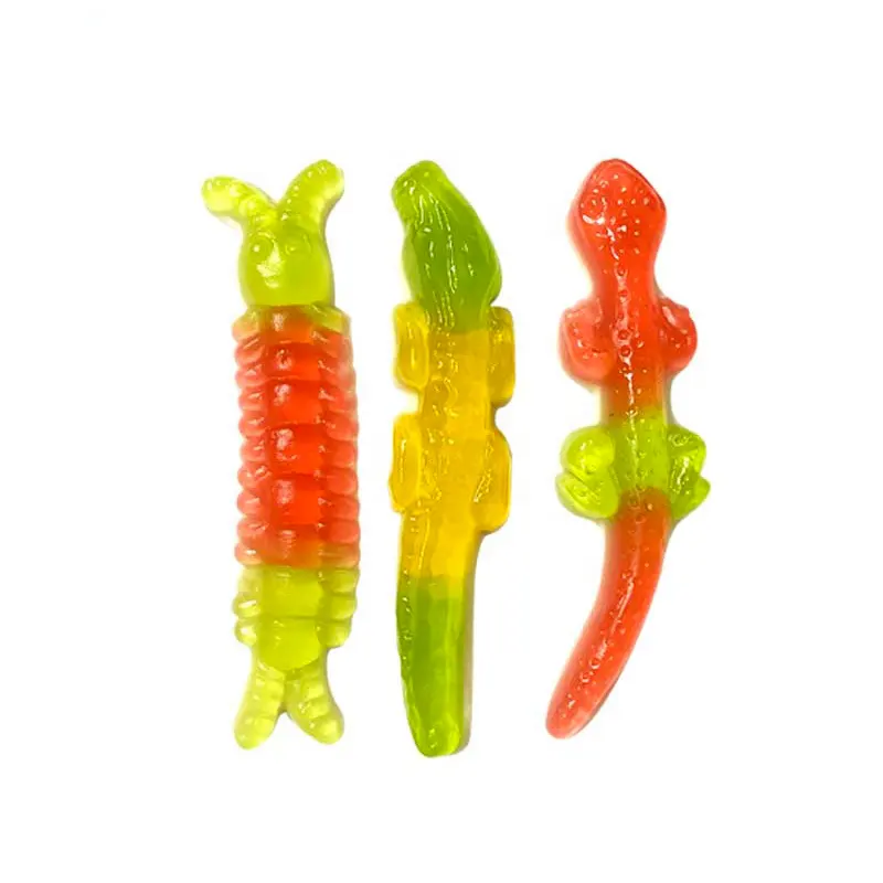 Jungle animal jelly candy Animal shape funny chinese candy halal gummy snack