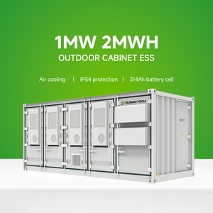 500kWh 1mw 2mw Energy Air Cooled Container Energy Storage <b>System</b> 20ft 40ft Solar Energy Battery Bess <b>System</b> BUA-704V-197kWh - Product Image 2