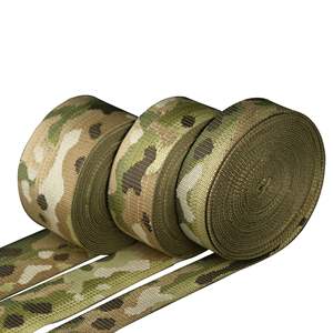 Sangle tactique personnalisée à impression numérique, diverses spécifications, sangle de ceinture tactique en nylon polyester jacquard robuste de couleur verte - Product Image 6