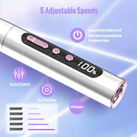 Vantrend Beauty Nagelboorpen Geborsteld 35000 RPM Professionele Nagelvijl Verwijderaar Acryl Gel Manicure Pedicure Salon Thuisgebruik