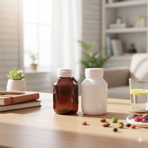 PP PETG HDPE Flip-Top chai nhựa nhựa <span class=keywords><strong>container</strong></span> chai phương tiện truyền thông lưu trữ chai hóa chất lưu trữ chai - Product Image 1