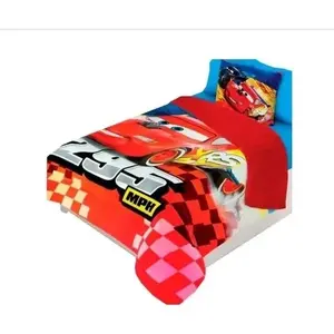 Manta de Piel de Oveja Doble Cars Feria, Calidad Prémium - Product Image 1