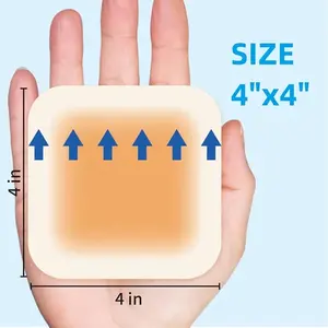 ضمادات جروح ذاتية اللصق من الهيدروكولويد الطبي، رقع مقاومة للماء - Product Image 5