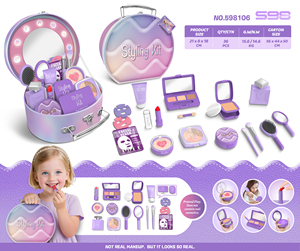 Nouvelles filles simulant <span class=keywords><strong>maquillage</strong></span> jouant maison jouets semblant beauté ensembles semblant jouer jouets pour enfants enfants - Product Image 4