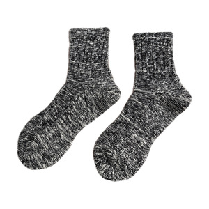 Men's Pure Cotton Crew <b>Socks</b> Thick Terry Sole Anti Bacterial For Basketball Gray - Product Image 5
