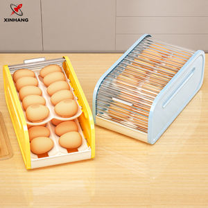 ที่เก็บไข่ในตู้เย็น XinHang รุ่นใหม่ล่าสุด กล่องเก็บไข่หลายชั้นสำหรับห้องครัว กล่องเก็บไข่ในตู้เย็นหลากสีสัน - Product Image 4