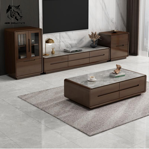 factory made cheapest customize <b>large</b> stock Eco-Friendly New Design Modern Side Table Living Room Furniture Wood Coffee Table - Product Image 6