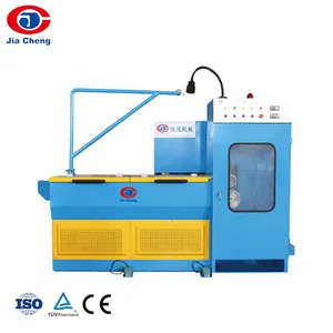 JIACHENG High Standard Good 0.08mm Fine Wire Drawing Machine with Annealing for USB Cable