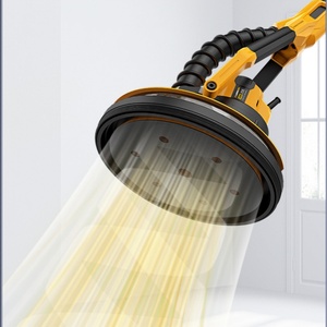 <span class=keywords><strong>Ponceuse</strong></span> murale électrique intelligente 220V pour bricolage, 215mm, sans poussière, machine à polir les surfaces, outil de ponçage à 360° pour <span class=keywords><strong>béton</strong></span> sec par vibration - Product Image 3