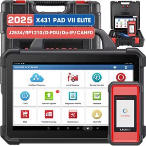 2025 para Todos los Coches: Programador de ECU Original Launch X431 PadVII con Actualización Gratuita, Compatible con Programación en Línea - Product Image 1