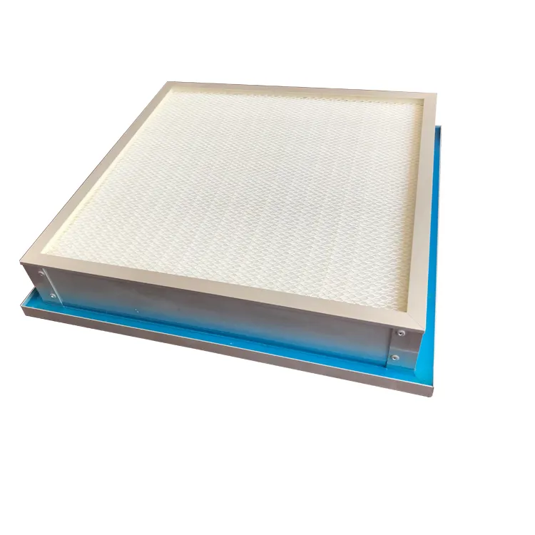 609x560x95mm produttore cina condizionatore d'aria HVAC pannello filtro metallo Mini plissettato H13 H14 hpa filtro aria