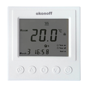 G400W LCD 디스플레이 물 underfloor 난방 온도 조절기 방 보온장치 - Product Image 1