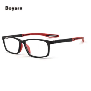 Boyarn खेल पुरुष चश्मा फ्रेम नुस्खा Eyewear तमाशा फ्रेम चश्मा पारदर्शी ऑप्टिकल नेत्र चश्मा फ्रेम्स पुरुषों