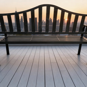 <span class=keywords><strong>Panchina</strong></span> <span class=keywords><strong>da</strong></span> Parco in Alluminio Pressofuso dal Design Moderno, Arredo <span class=keywords><strong>da</strong></span> <span class=keywords><strong>Giardino</strong></span> Antiruggine di Alta Qualità - Product Image 1