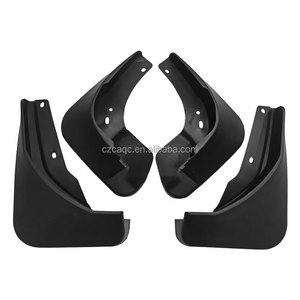 Ensemble complet d'accessoires automobiles Nouveau garde-boue noir Garde-boue de voiture Garde-boue anti-éclaboussures pour Skoda <span class=keywords><strong>Fabia</strong></span> 3 NJ <span class=keywords><strong>NJ3</strong></span> 2015-2018 - Product Image 5