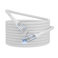 Cable USB C de Carga Rápida de 240W, Cable Trenzado Tipo C de 6.6 Pies, Compatible con PD 3.1 y E-Marker, para iPhone 15, Samsung y MacBook Pro