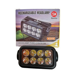 K354 Vente en gros Corps en ABS Phares étanches à <span class=keywords><strong>LED</strong></span> rechargeables Type-C Phares de pêche avec <span class=keywords><strong>bandeau</strong></span> - Product Image 3
