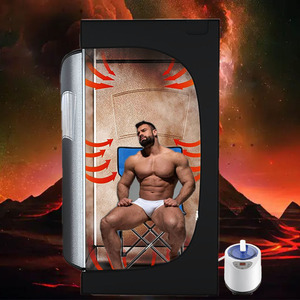 OEM 1 Bak Mandi <span class=keywords><strong>Sauna</strong></span> Uap & Ruang <span class=keywords><strong>Sauna</strong></span>, Selimut <span class=keywords><strong>Sauna</strong></span> Pod Luar Ruangan Dalam Ruangan, hingga 137 liter dengan Mesin Uap - Product Image 2