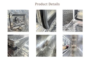 Caja de Herramientas de Aluminio para Equipos de Cine, Portátil y Espaciosa, Caja de Herramientas de Aluminio para Taxistas, Gabinete de Almacenamiento Compacto y Funcional - Product Image 6