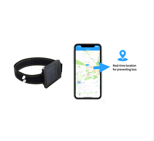 Năng lượng mặt trời Powered chăn nuôi Tracker ảo hàng rào GPS 4 gam sốc Beidou định vị WIFI cho bò cừu nhựa thiết bị động vật móc - Product Image 1