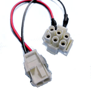 6,3 мм Шаг 42021-2A в сборе Pa66 2-контактный разъем низкого напряжения SMB для жгута проводов - Product Image 5