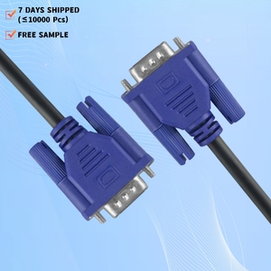 Bán Sỉ Cáp VGA Tốc Độ Cực Cao Tùy Chỉnh Giá Rẻ Cáp VGA Màn Hình Máy Tính Video Âm Thanh 3 + 5 15P Cáp HDTV TV Máy Tính PC Cáp VGA - Product Image 1