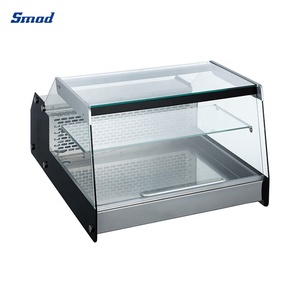 Vitrina Exhibidora de Pasteles Smad DDS-100WR de 100L con Triple Cubierta y Enfriamiento por Aire, Cuatro Lados de Vidrio - Product Image 2