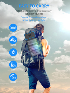 Nouveau produit électronique 2026 : <span class=keywords><strong>Chargeur</strong></span> sans fil pliable haute <span class=keywords><strong>capacité</strong></span> pour extérieur avec lumière LED et batterie <span class=keywords><strong>solaire</strong></span> 26800 mAh - Product Image 3