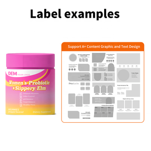 Gomitas Probióticas de Olmo Resbaladizo para Mujeres, con Equilibrio de pH, Bajo MOQ, Suministro con Prueba COA para Vendedores de Plataformas de Comercio Electrónico - Product Image 6