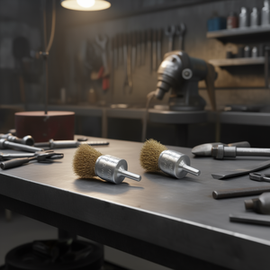 แปรงลวดเหล็กขนาด 6 มม. ความเร็ว 20000 รอบต่อนาที สำหรับขัดโลหะ - Product Image 3