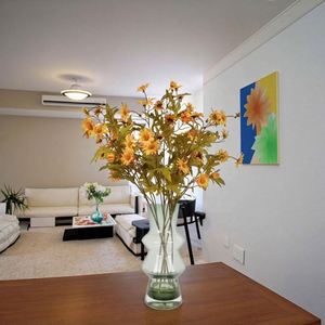 ดอกเดซี่มาร์เกอริตขนาดเล็กแบบขายส่ง กิ่งดอกไม้ประดิษฐ์สำหรับตกแต่งภายในและภายนอกอาคาร - Product Image 2