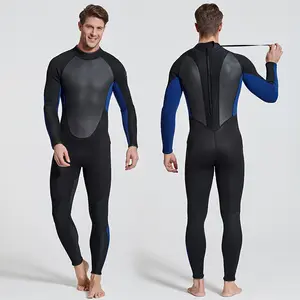 customized 3mm 5mm 7mm man neoprene fabric full long sleeve diving suit wet suit wetsuit