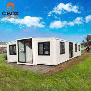 Casa Contenedor Expandible Cbox, Villa Móvil Prefabricada de Lujo Personalizada de 40 pies, Hotel de Campamento Plegable de 3 Dormitorios - Product Image 2