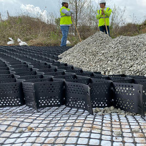 Grille de sol en HDPE pour allées en gravier, grille alvéolée pour routes, <span class=keywords><strong>prix</strong></span> de la grille de gravier en nid d'abeille, pavé en géocell - Product Image 4