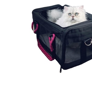 Taşınabilir kamuflaj Oxford bez yumuşak evcil hayvan taşıyıcı yumuşak taraflı katlanabilir seyahat köpek taşıyıcı - Product Image 5