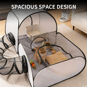 Tente pour animaux de compagnie 3 en <span class=keywords><strong>1</strong></span>, robuste, respirante, en maille, pliable, pour l'intérieur, la maison, le camping en plein air, convient aux petits chiens/chats, ISO9001 OEM/ODM - Product Image 2