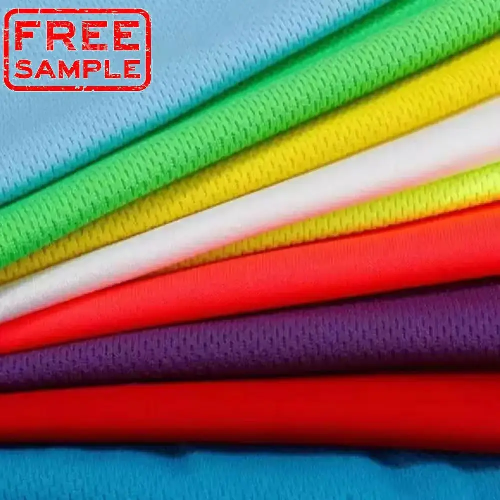 FREE SAMPLE other fabric Fast dry 100% polyester sport quick dry bird-eye mesh fabric mesh100% polyester fabric for clothing