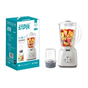 Winningstar Licuadora/Picadora Multifuncional 2 en 1 de 1.8L, Estándar Estadounidense (Importación Exclusiva) - Product Image 1