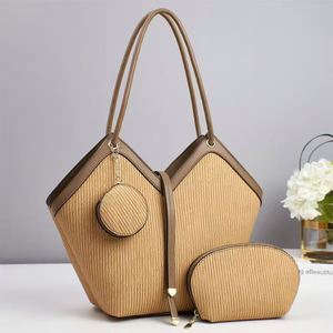 Bolso de Mano Elegante y Moderno para Mujer, Primavera-Verano, Color Sólido, de Cuero, Tipo Bandolera - Product Image 3