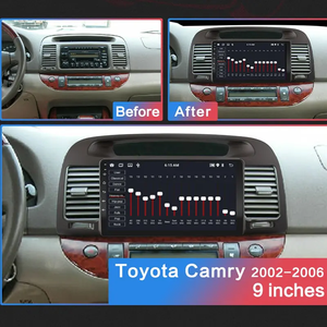 Nhà máy 9 ''gps Stereo âm thanh <span class=keywords><strong>Android</strong></span> đa phương tiện Carplay màn hình cảm ứng xe đài phát thanh Player với Carplay cho Toyota Camry 2002-2006 - Product Image 5