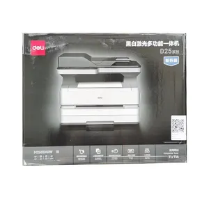 Impressora a laser dupla face automática multifuncional sem fio para deli M2500ADW preto e branco A4 impressão e cópia