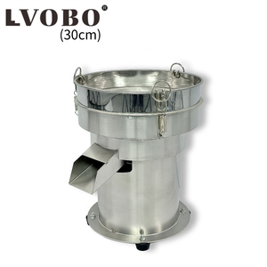 Piccola Macchina Elettrica per la Separazione a Vibrazione con Doppia Uscita in Acciaio Inossidabile per la Lavorazione di Latte di Soia e Cereali - Product Image 1